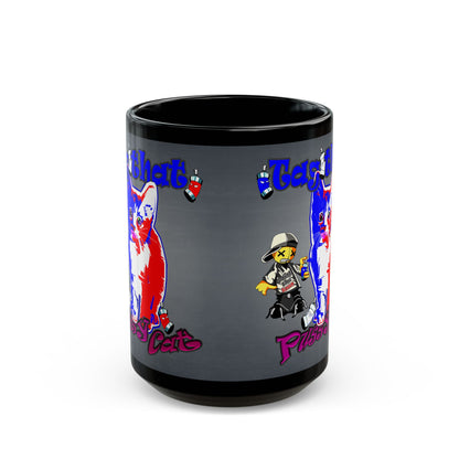 tag that - Black Mug (grey-light grey)
