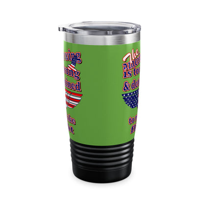 american wing - Ringneck Tumbler, 20oz (green)
