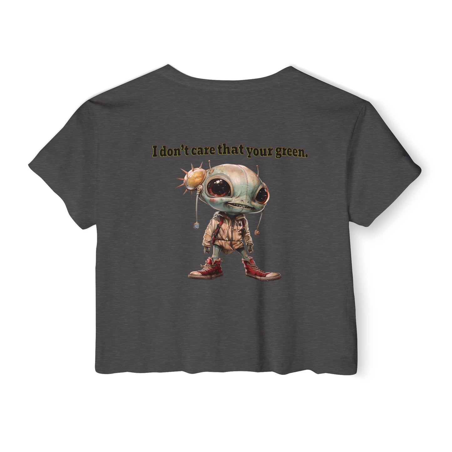 I don't care that your grey - Women's Festival Crop Top