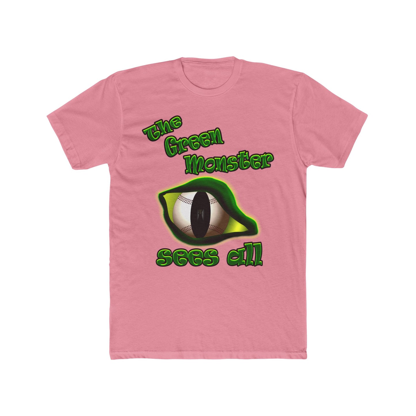 green monster - Men's Cotton Crew Tee