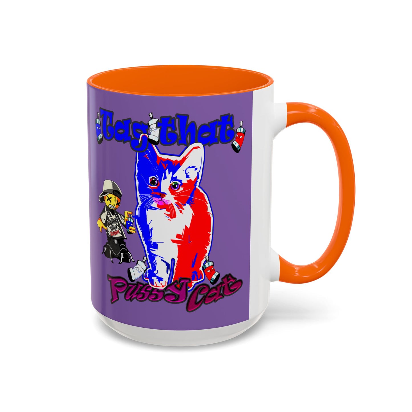 tag that - Accent Mug (light purple)