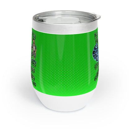 og - Chill Wine Tumbler (logo green)