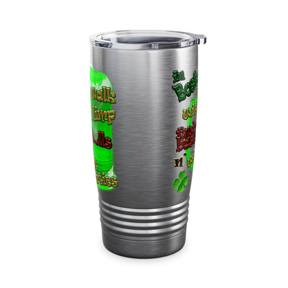 celtics logo - Ringneck Tumbler, 20oz