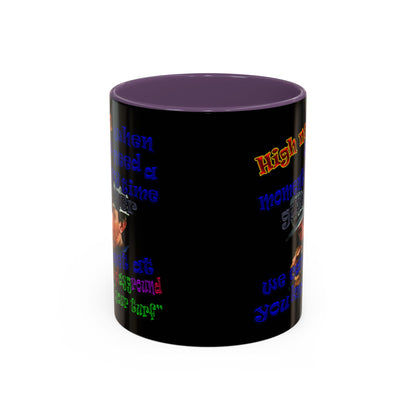 high noon - Accent Mug (black)