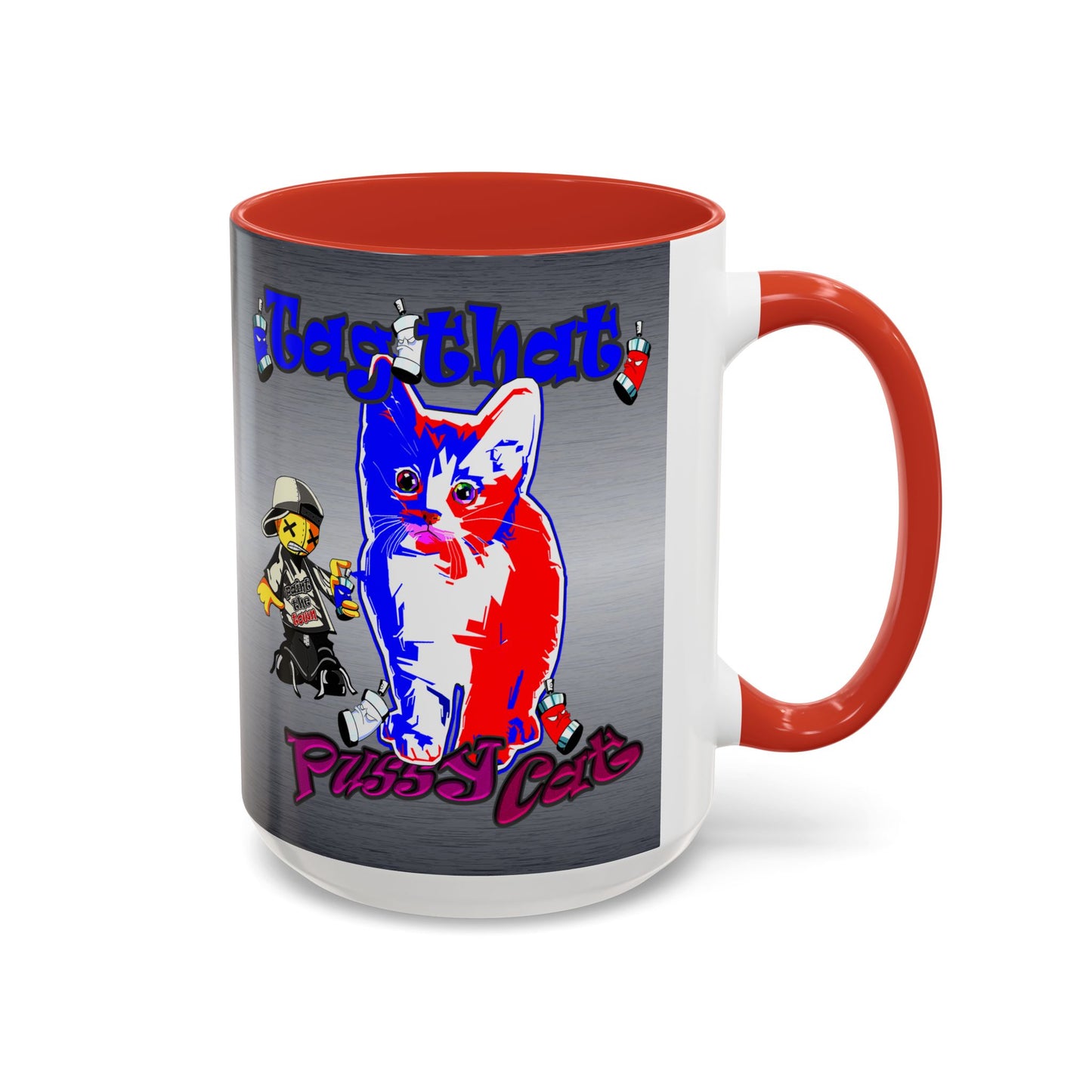 tag that - Accent Mug (brushed nickel)