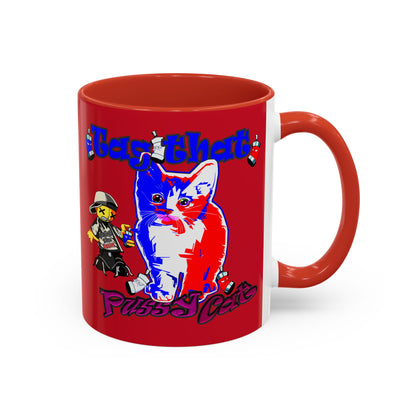 tag that - Accent Mug (dark red)