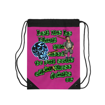 og - Drawstring Bag (pink)
