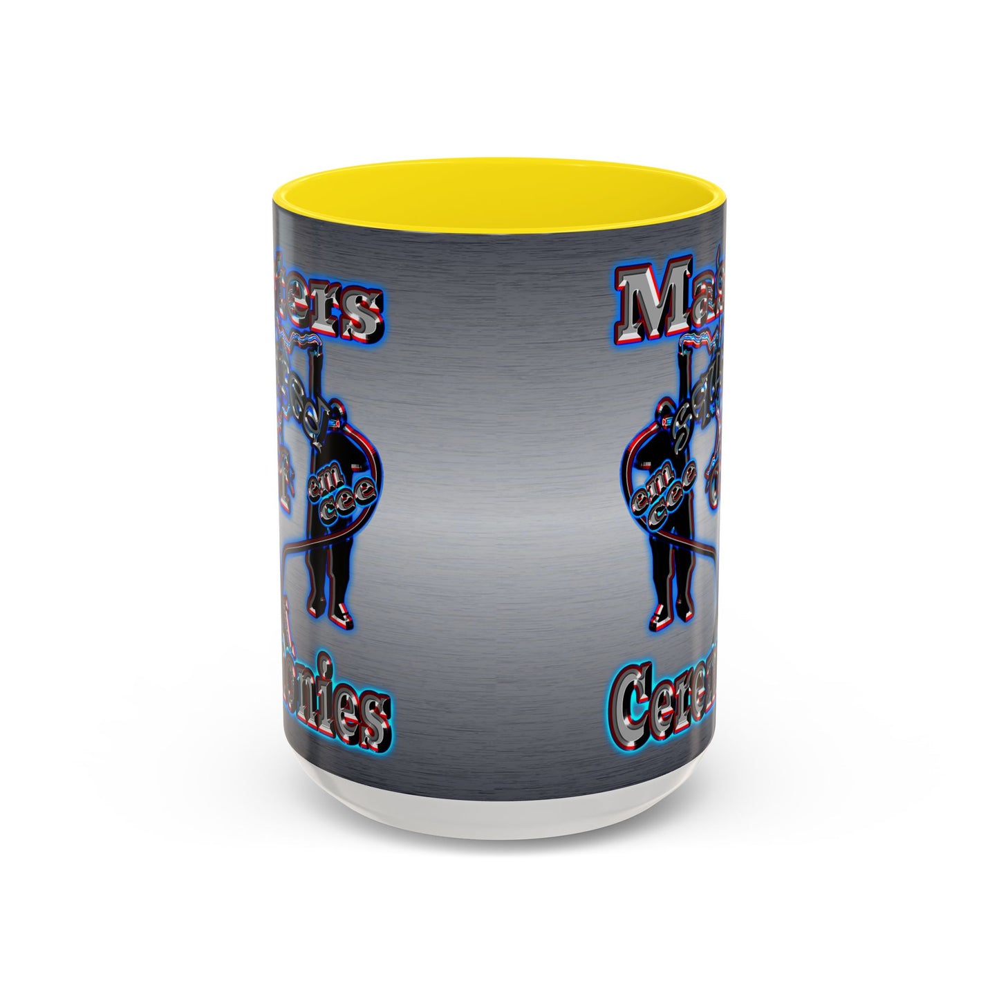 em cee squared - Accent Mug (brushed nickel)