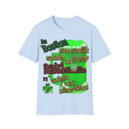 celtics logo - Unisex Softstyle T-Shirt