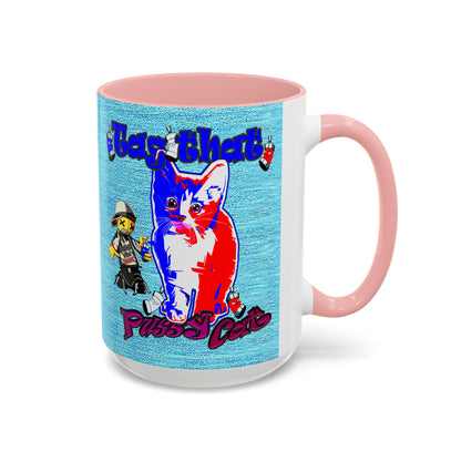 tag that - Accent Mug (faded blue)