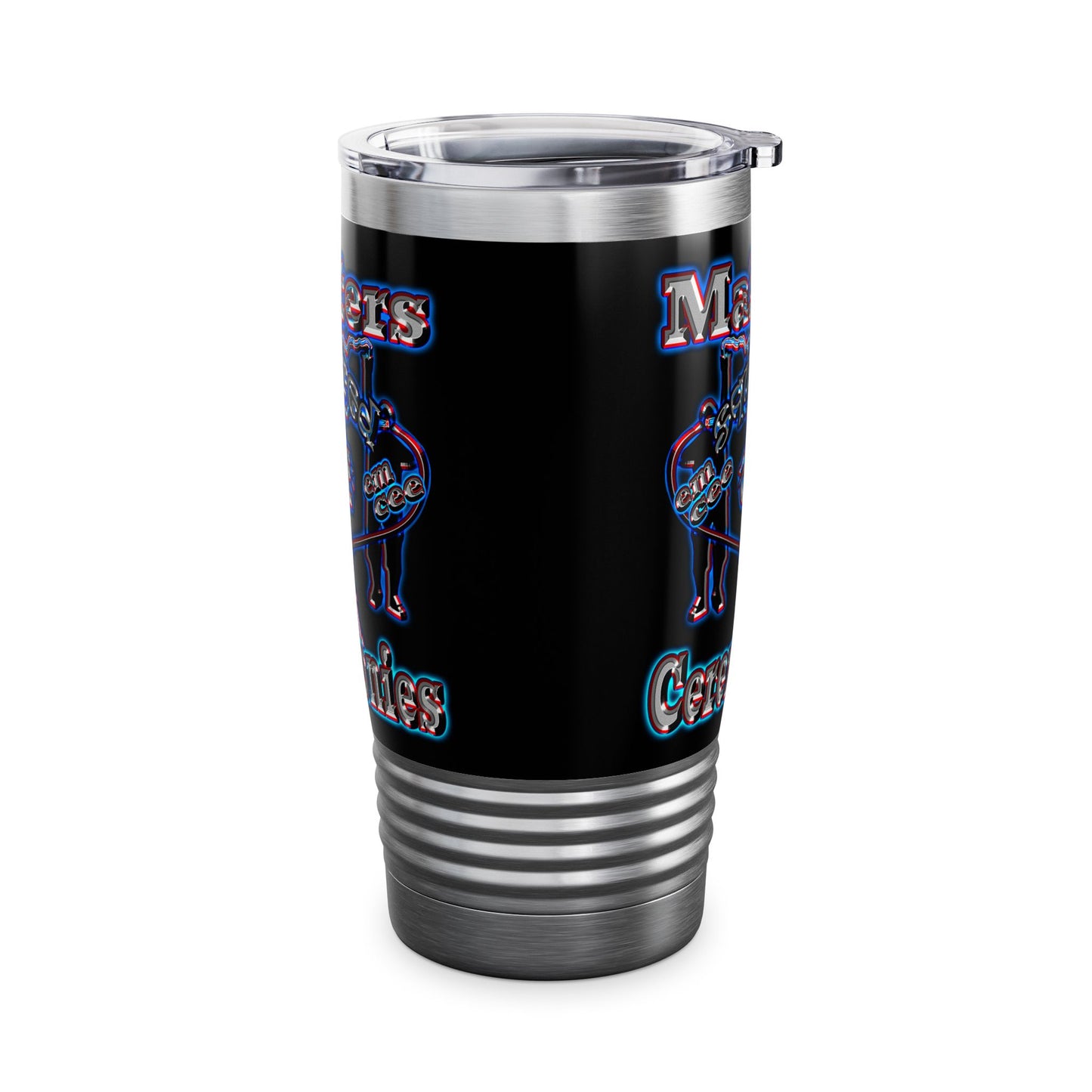 em cee squared - Ringneck Tumbler, 20oz (black)