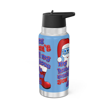 santa's shoes - Gator Tumbler, 32oz (light blue)