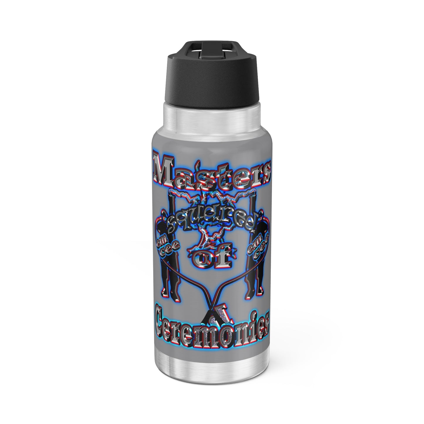 em cee squared - Gator Tumbler, 32oz (grey)