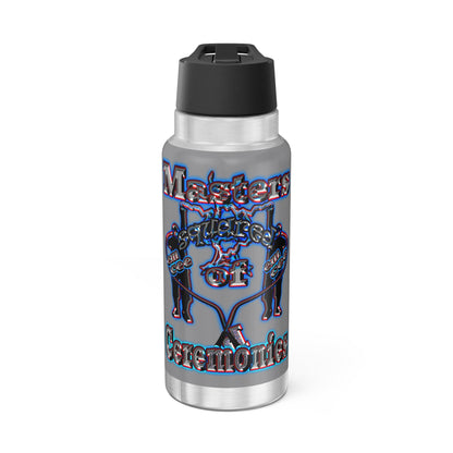 em cee squared - Gator Tumbler, 32oz (grey)