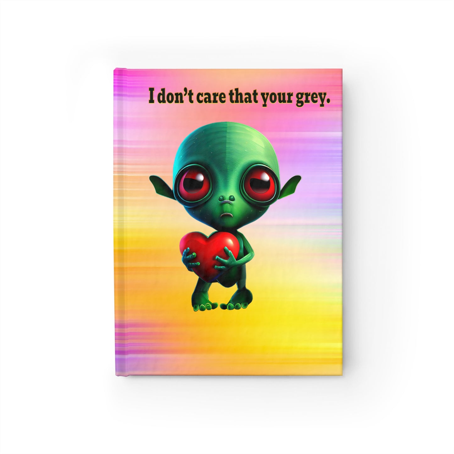 I don't care that your grey - journal-lined (color blur)