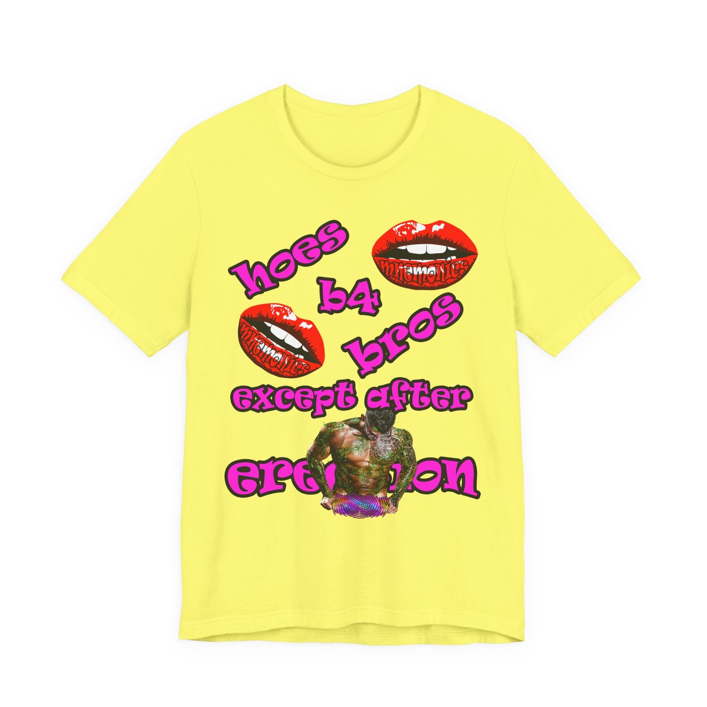 hoes b4 bros - Unisex Jersey Short Sleeve Tee
