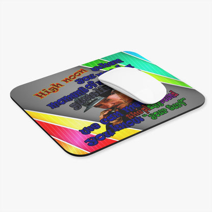 high noon - Mouse Pad (Rectangle) (rainbow split)