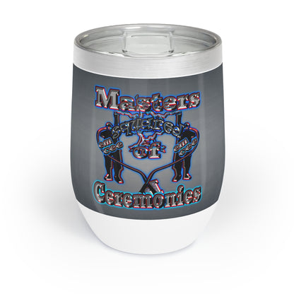 em cee squared - Chill Wine Tumbler (grey-light grey)