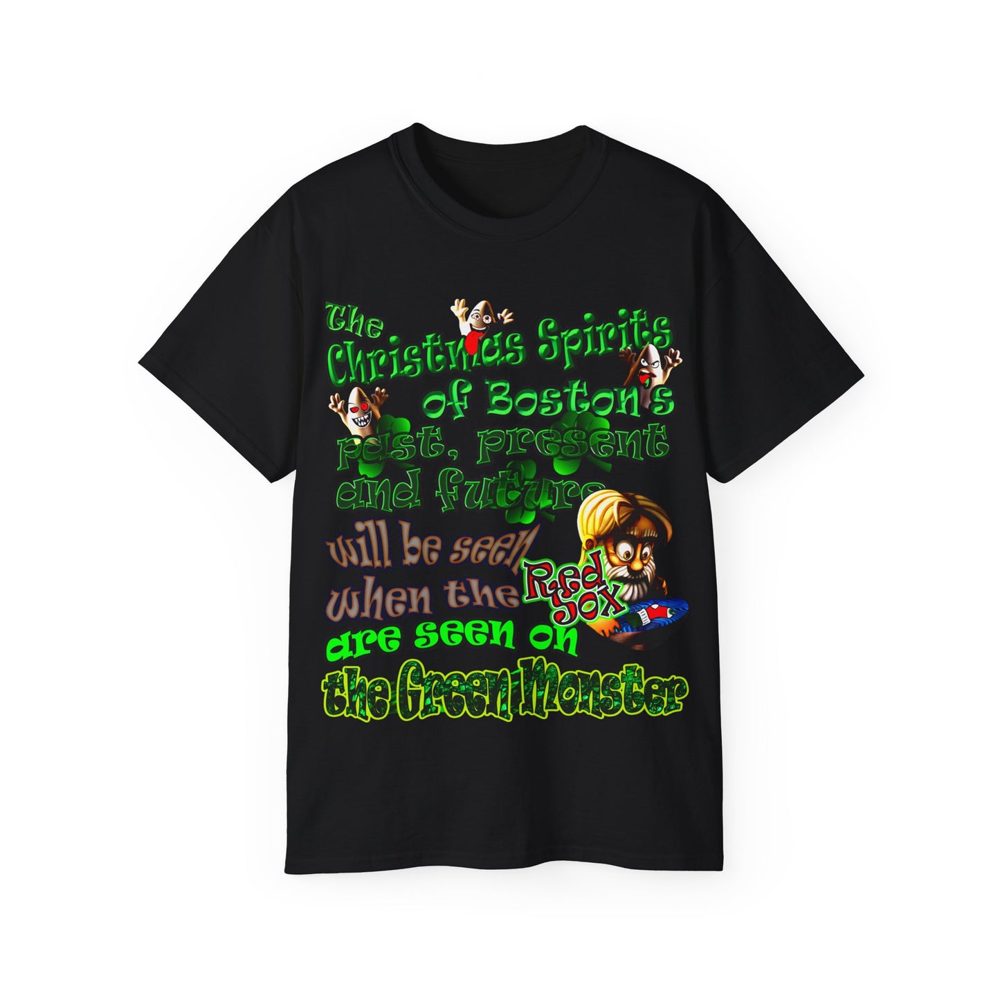 christmas spirits of boston - Unisex Ultra Cotton Tee