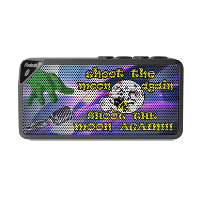 shoot the moon again - Jabba Bluetooth Speaker (grey-pink wave)