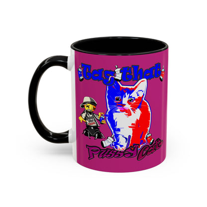 tag that - Accent Mug (pink)