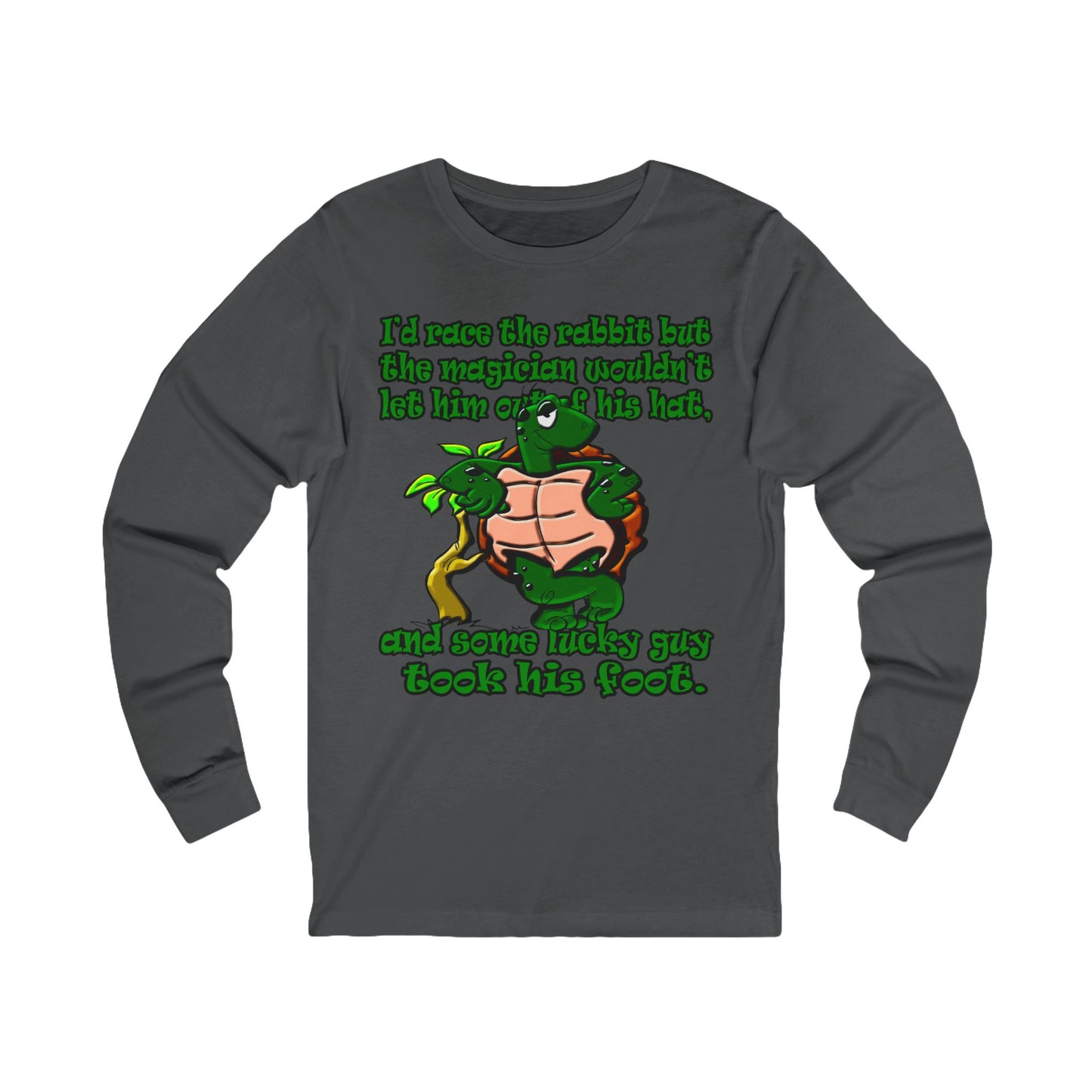 turtle race - Unisex Jersey Long Sleeve Tee