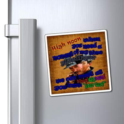 high noon - Magnets - (brown papyrus)