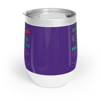 declaration of the independents - Chill Wine Tumbler (purple)