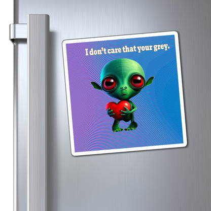 I don't care that your grey - Magnets - (light blue-purple wave)