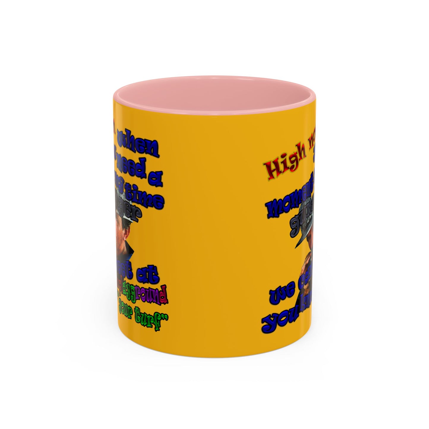 high noon - Accent Mug (yellow)