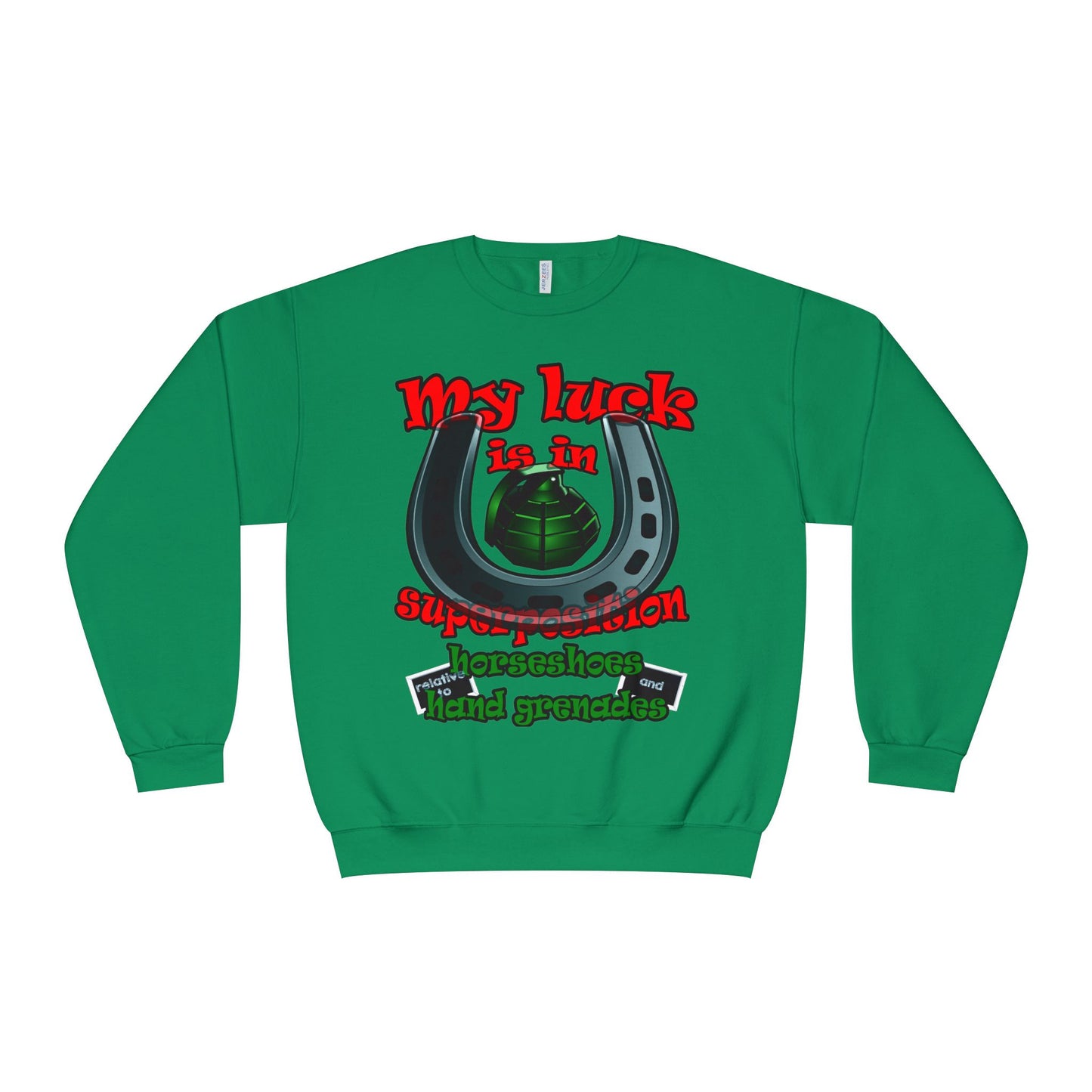 my luck - Unisex NuBlend® Crewneck Sweatshirt