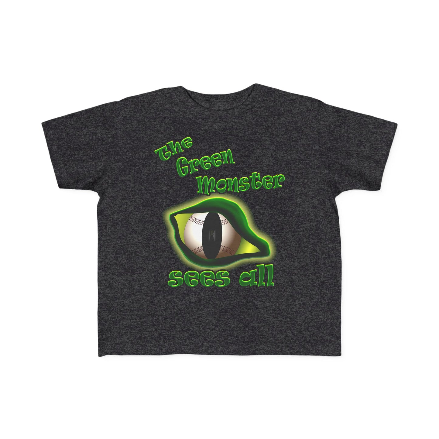 green monster - Toddler's Fine Jersey Tee