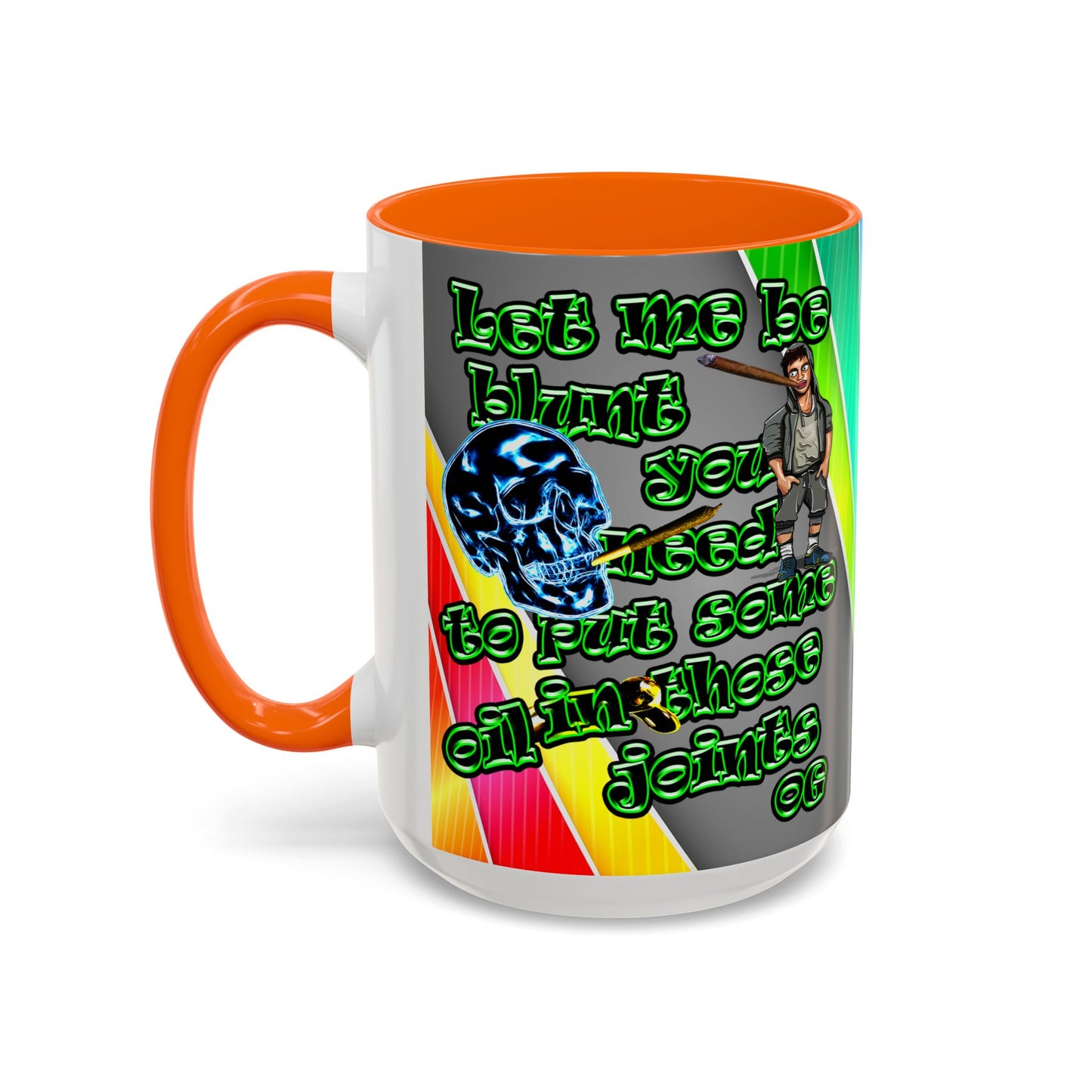 og - Accent Mug (rainbow split)