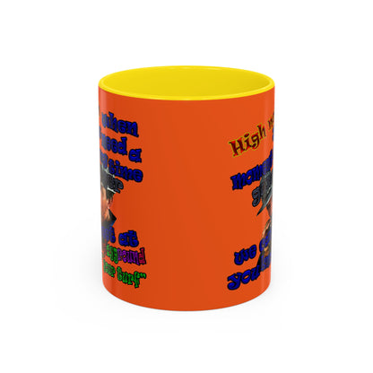 high noon - Accent Mug (orange)