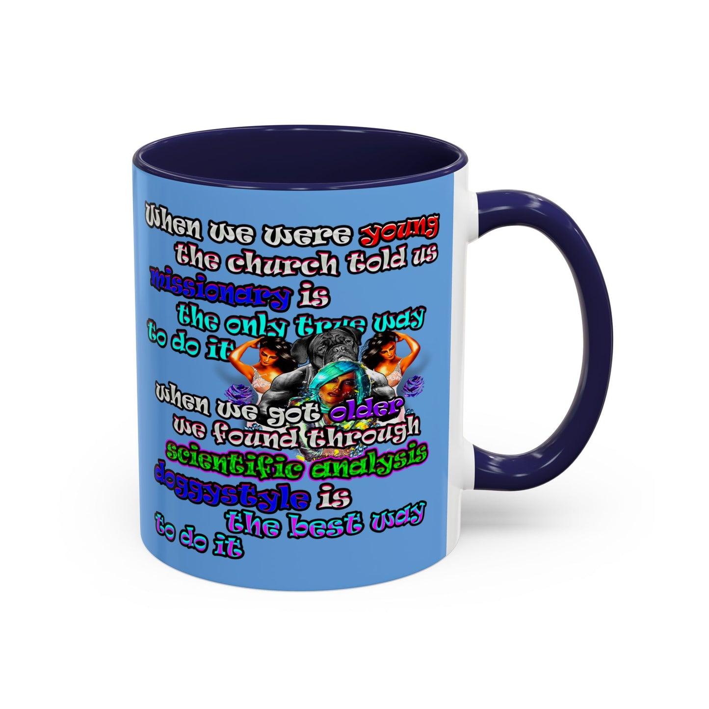 doggystyle - Accent Mug (light blue)