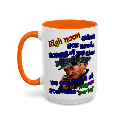 high noon - Accent Mug (white)