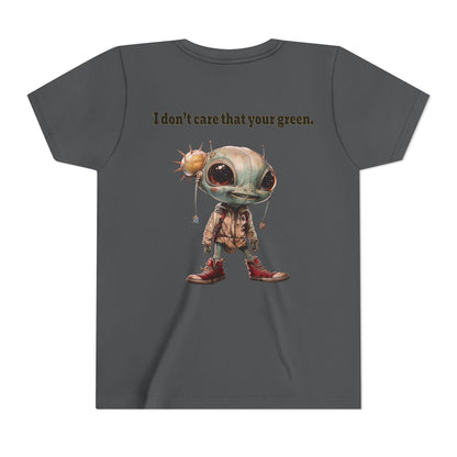 I don't care that your grey - Youth Short Sleeve Tee