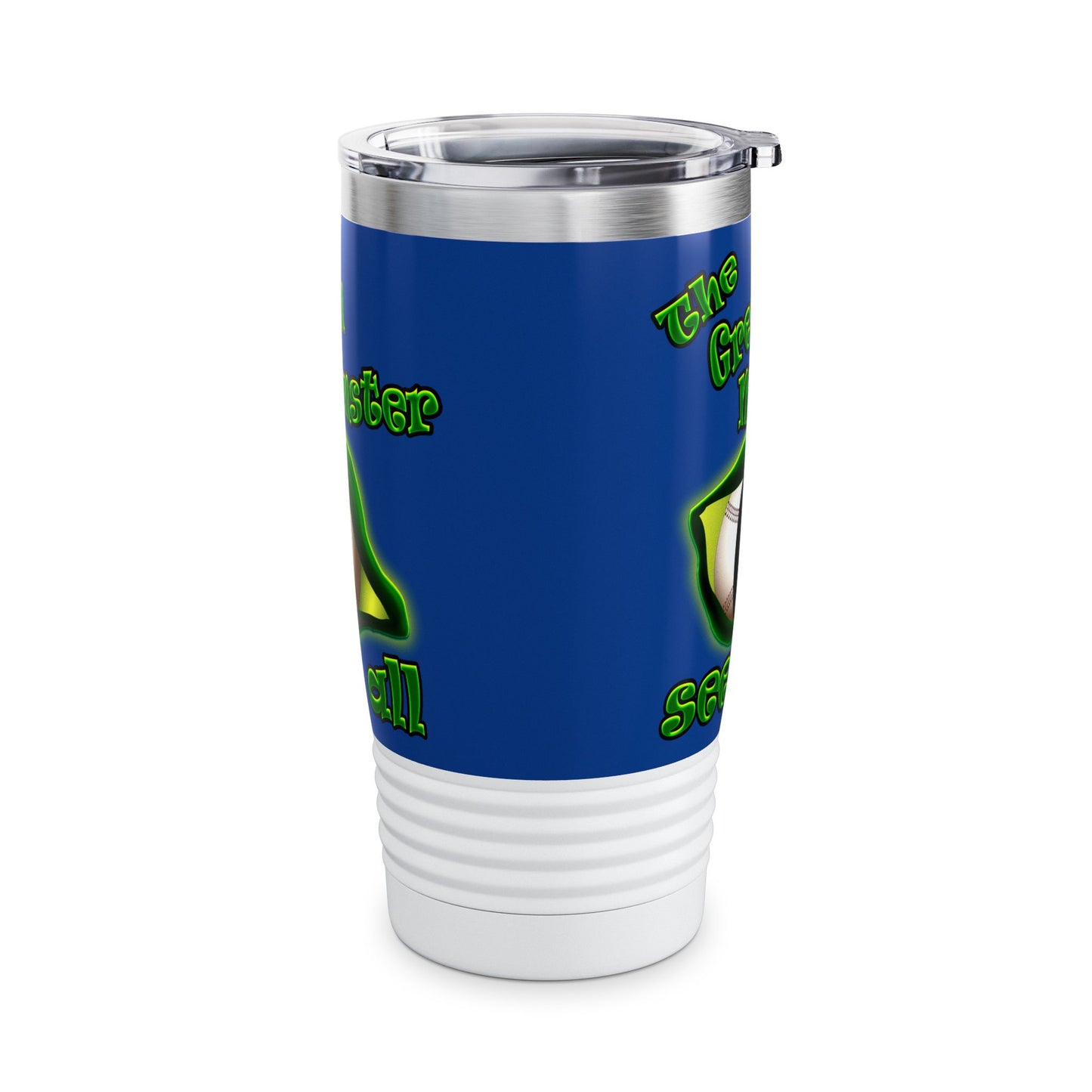 green monster - Ringneck Tumbler, 20oz (dark blue)