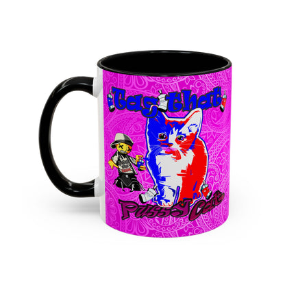 tag that - Accent Mug (pink swirl)