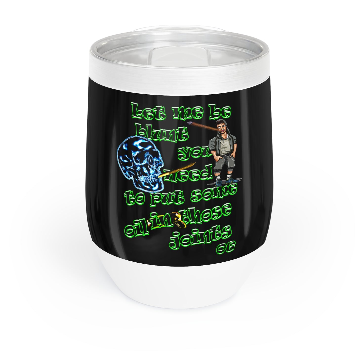 og - Chill Wine Tumbler (black)
