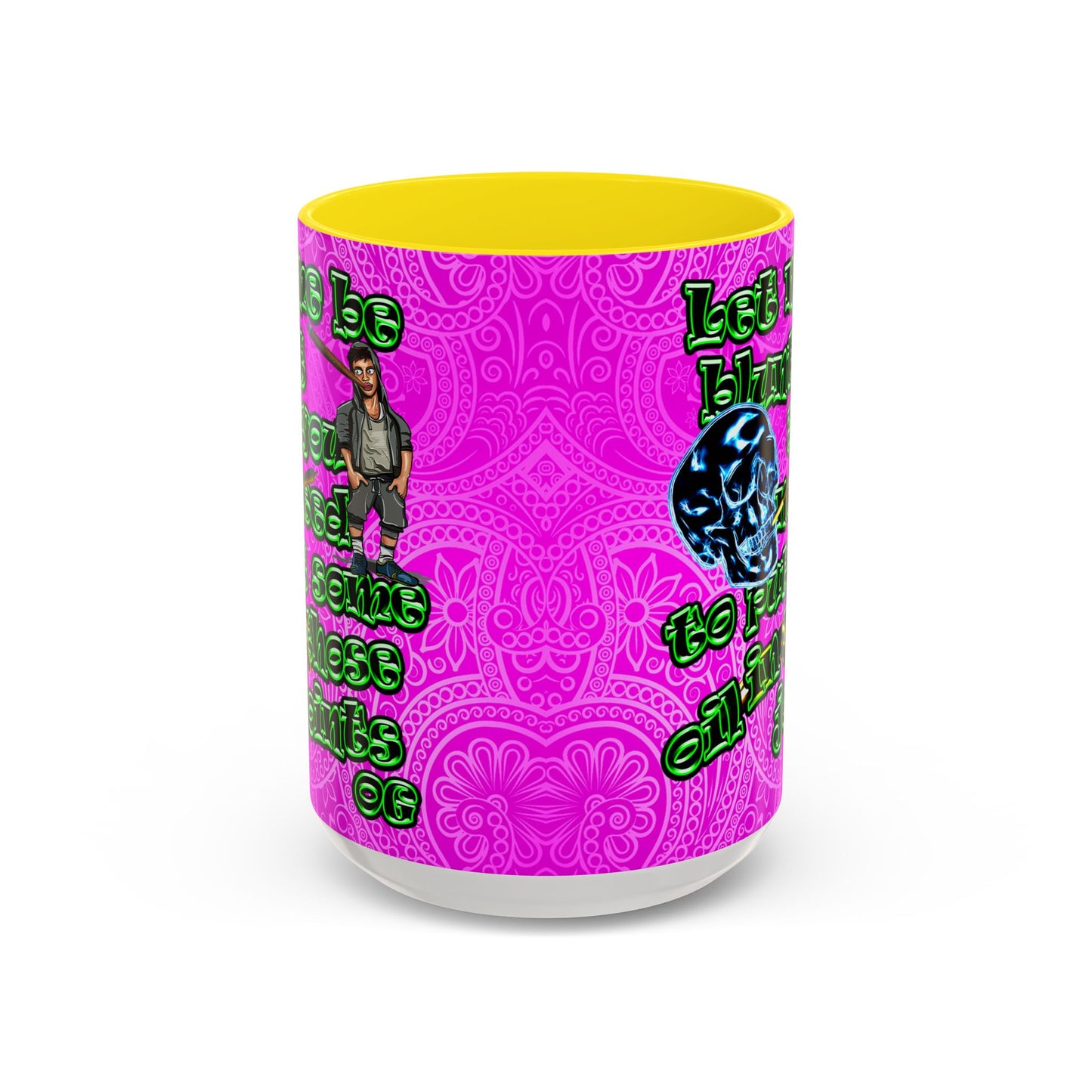 og - Accent Mug (pink swirl)