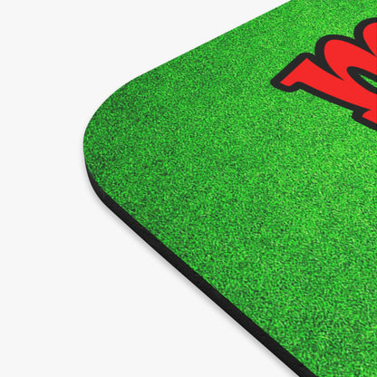 my luck - Mouse Pad (Rectangle) (green turf)