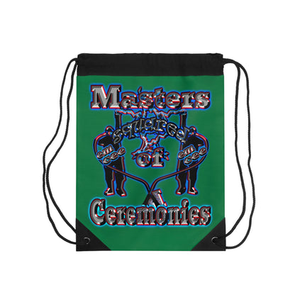 em cee squared - Drawstring Bag (dark green)