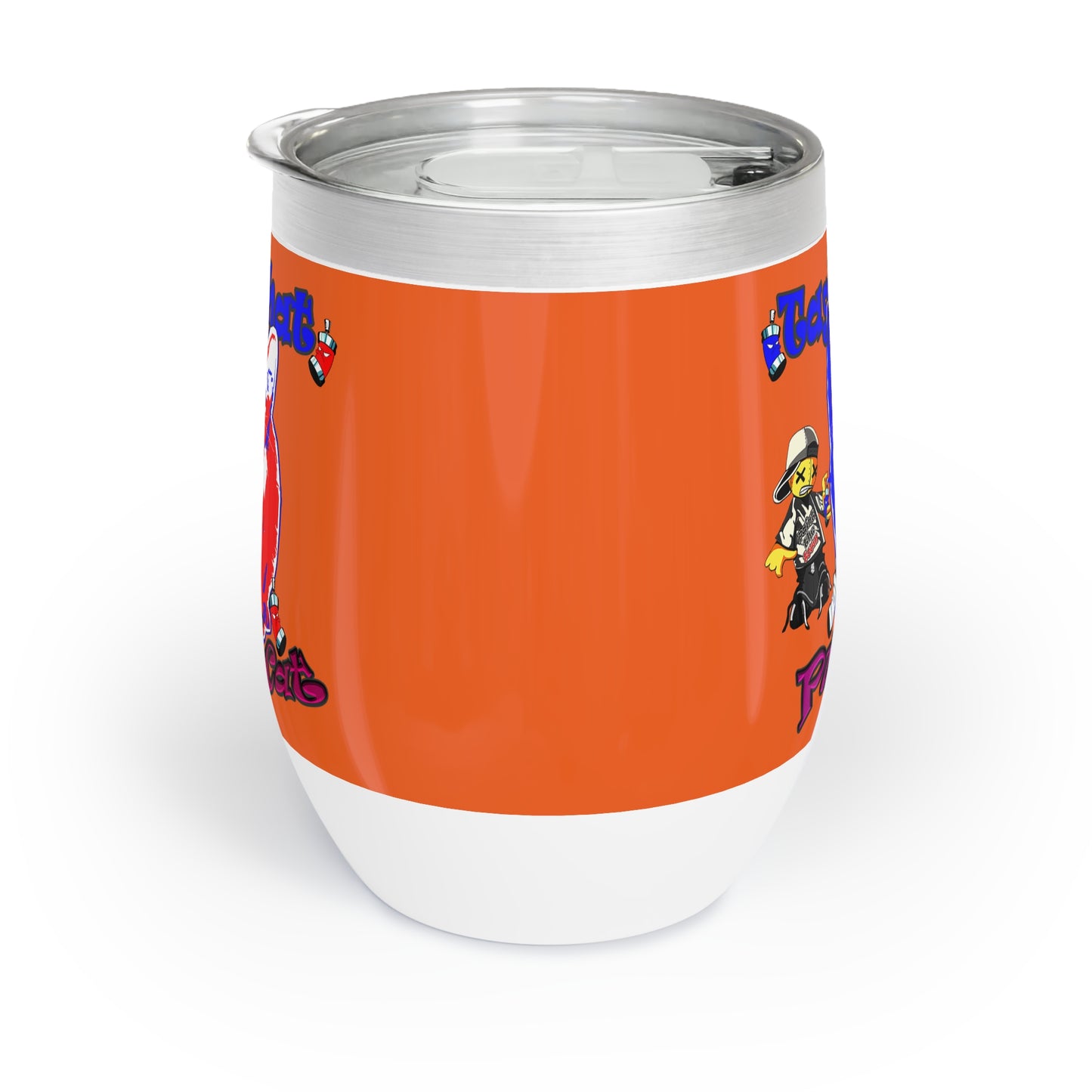 tag that - Chill Wine Tumbler (orange)
