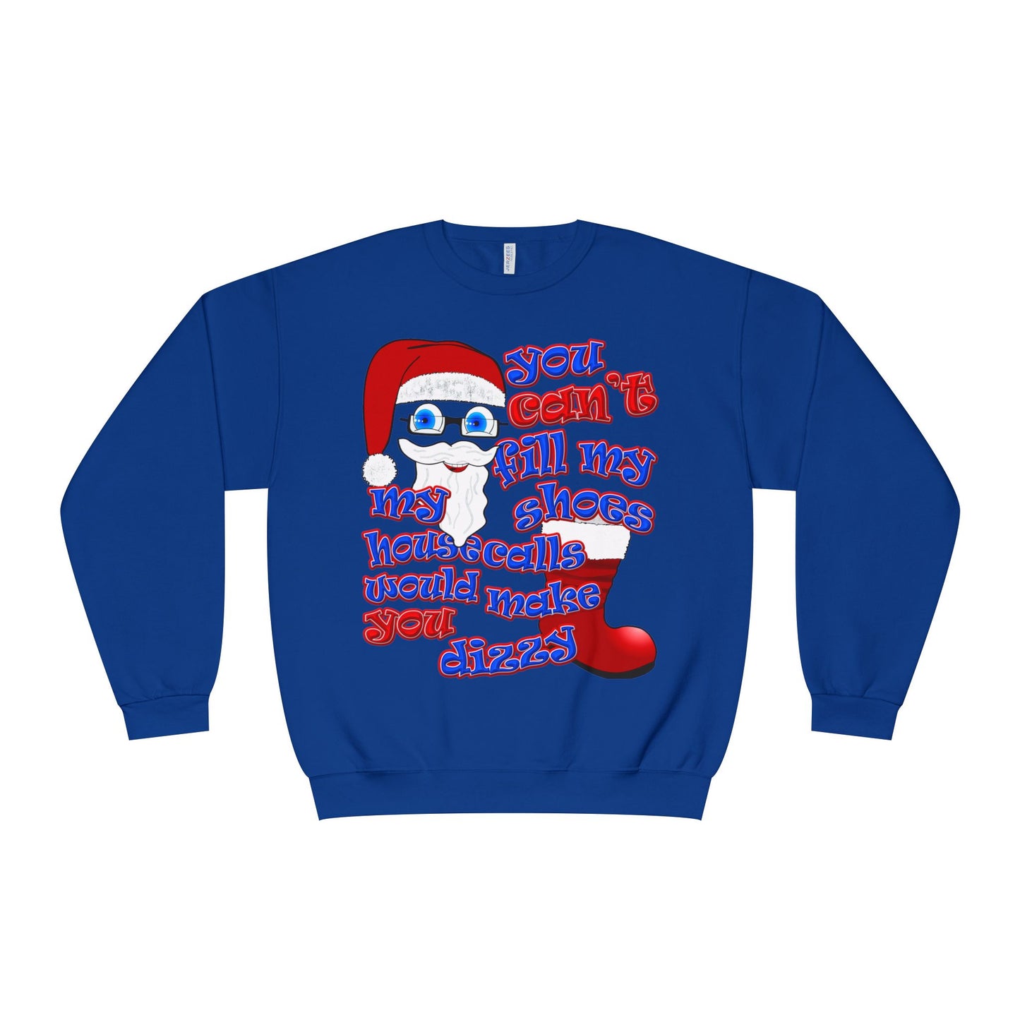 santa's shoes - Unisex NuBlend® Crewneck Sweatshirt