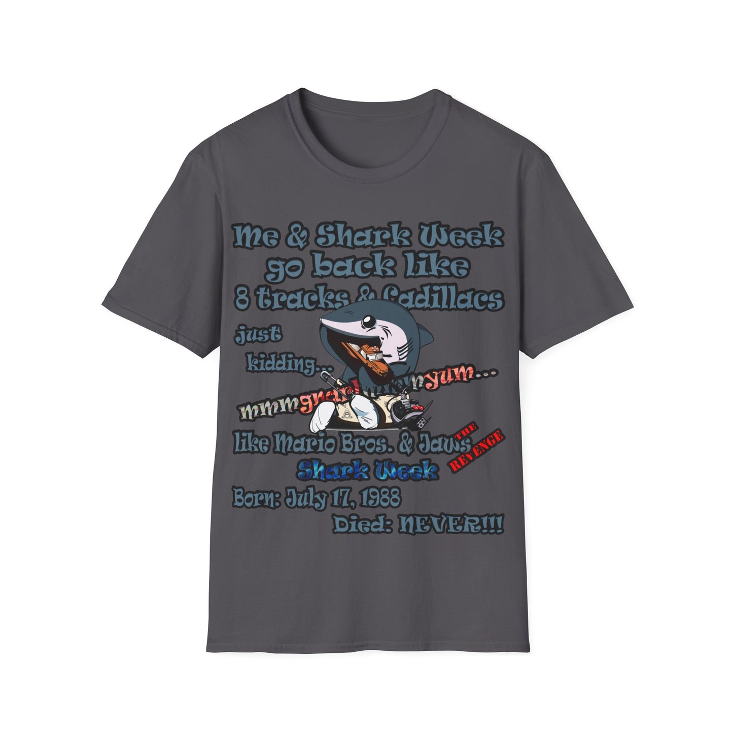 shark week - Unisex Softstyle T-Shirt