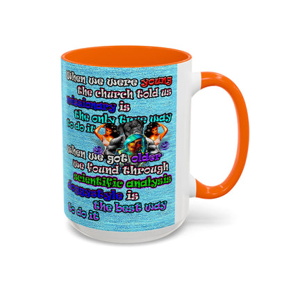 doggystyle - Accent Mug (faded blue)