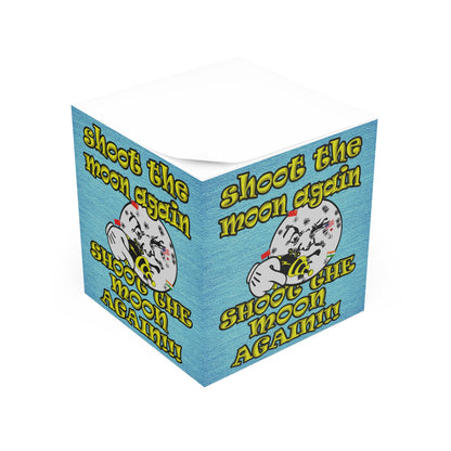 shoot the moon again - note cube (faded blue)