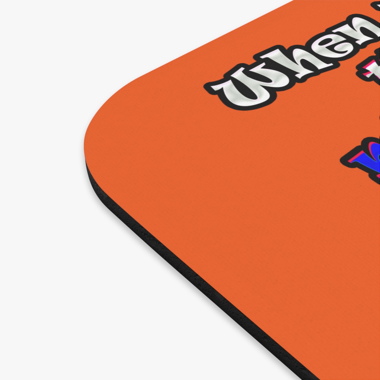 doggystyle - Mouse Pad (Rectangle) (orange)