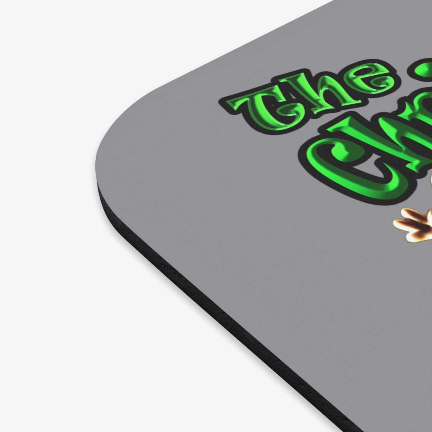 christmas spirits of boston - Mouse Pad (Rectangle) (grey)